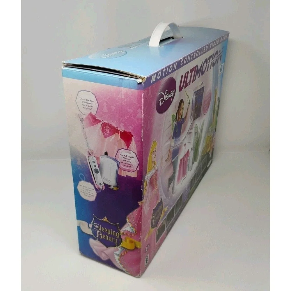 Disney Ultimotion Video Game Sleeping Beauty Tinkerbell Open Box SEALED Contents